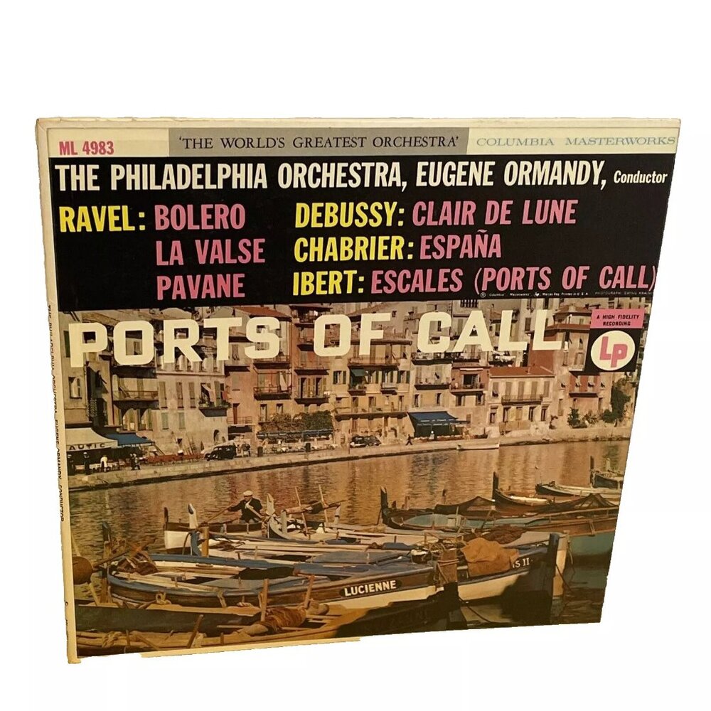 Ports Of Call(Vinyl, 1955) Columbia Masterworks ML 4983 VG+ LP Record Album